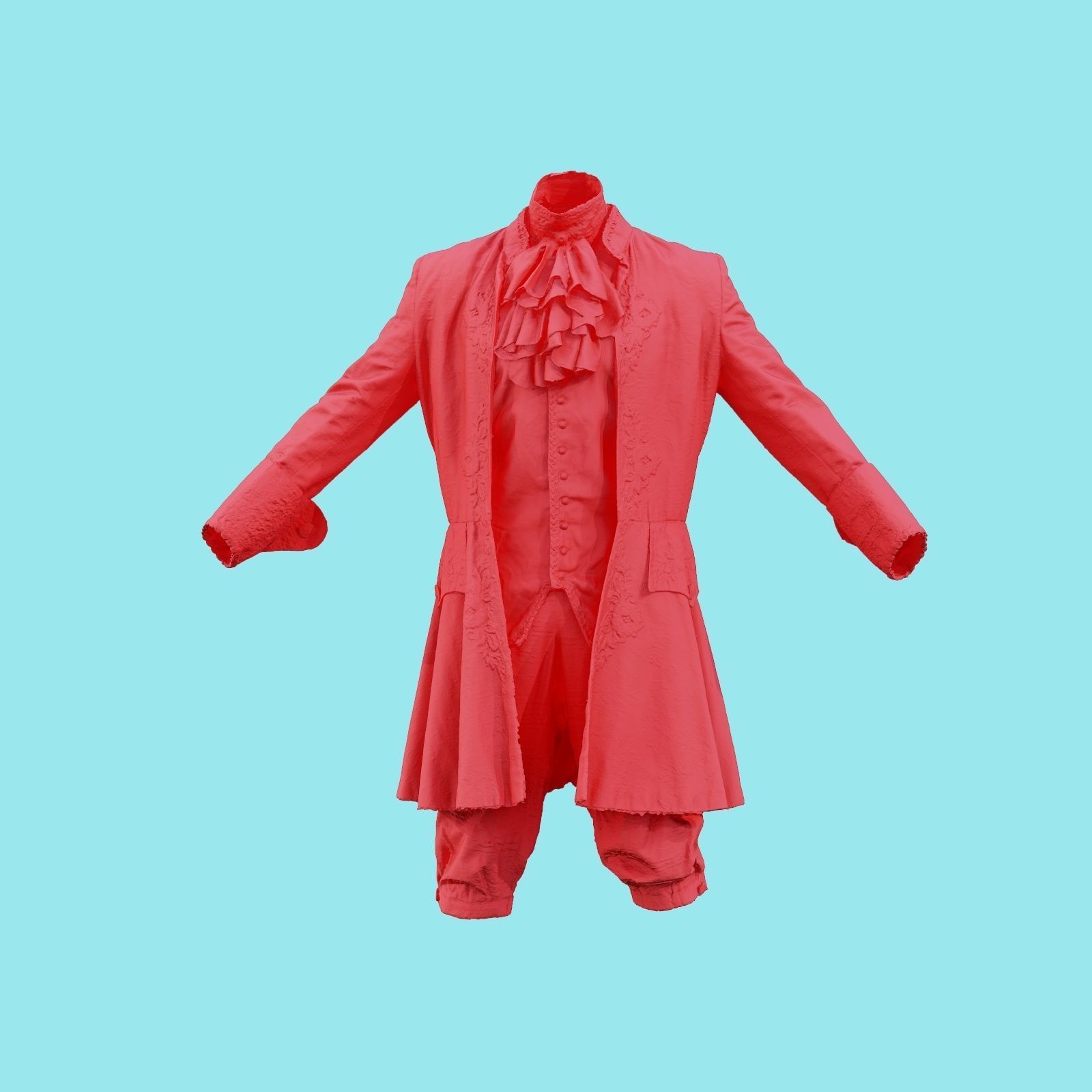 Heaven Full Low-poly 3D model_20