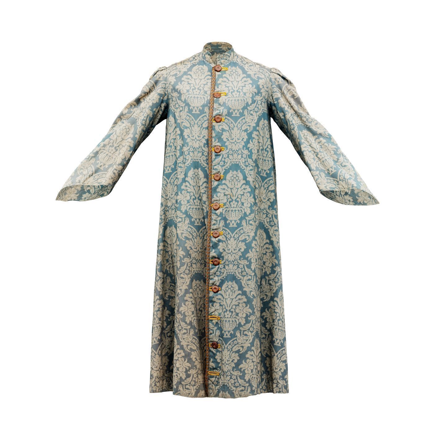 Flowerpot Robe Closed Low-poly 3D model_2