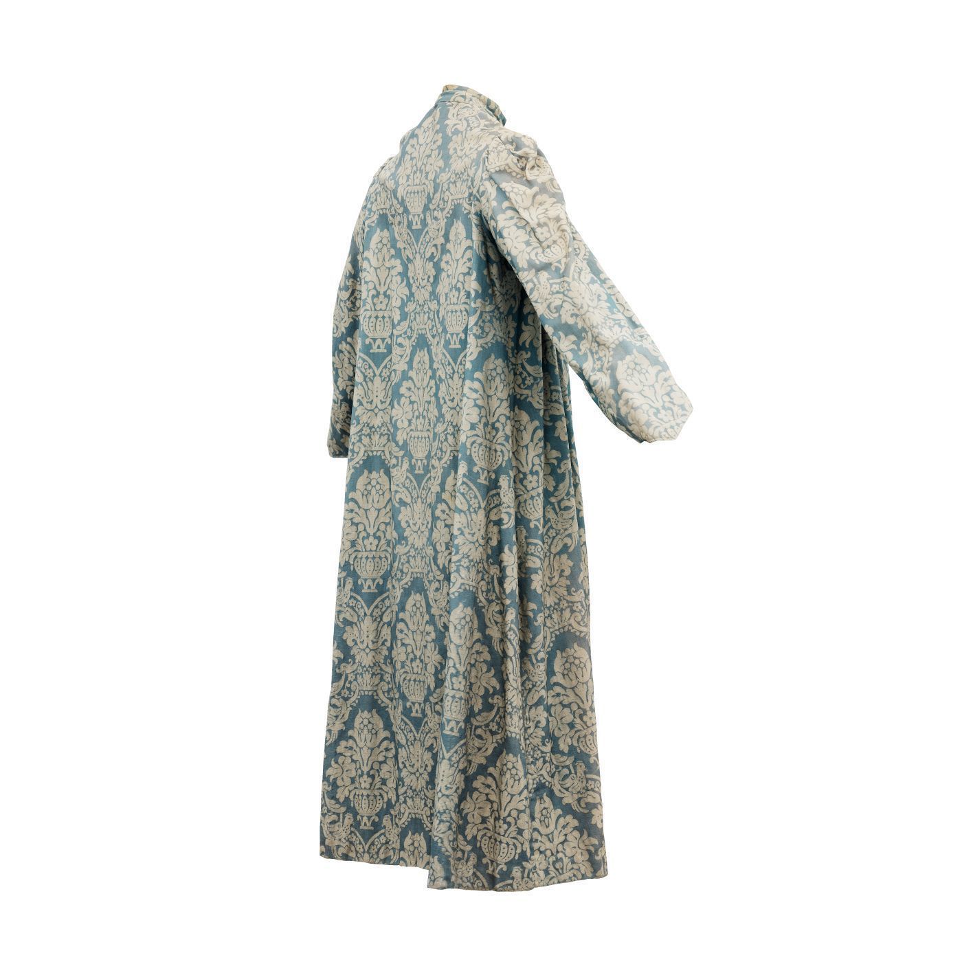 Flowerpot Robe Closed Low-poly 3D model_6