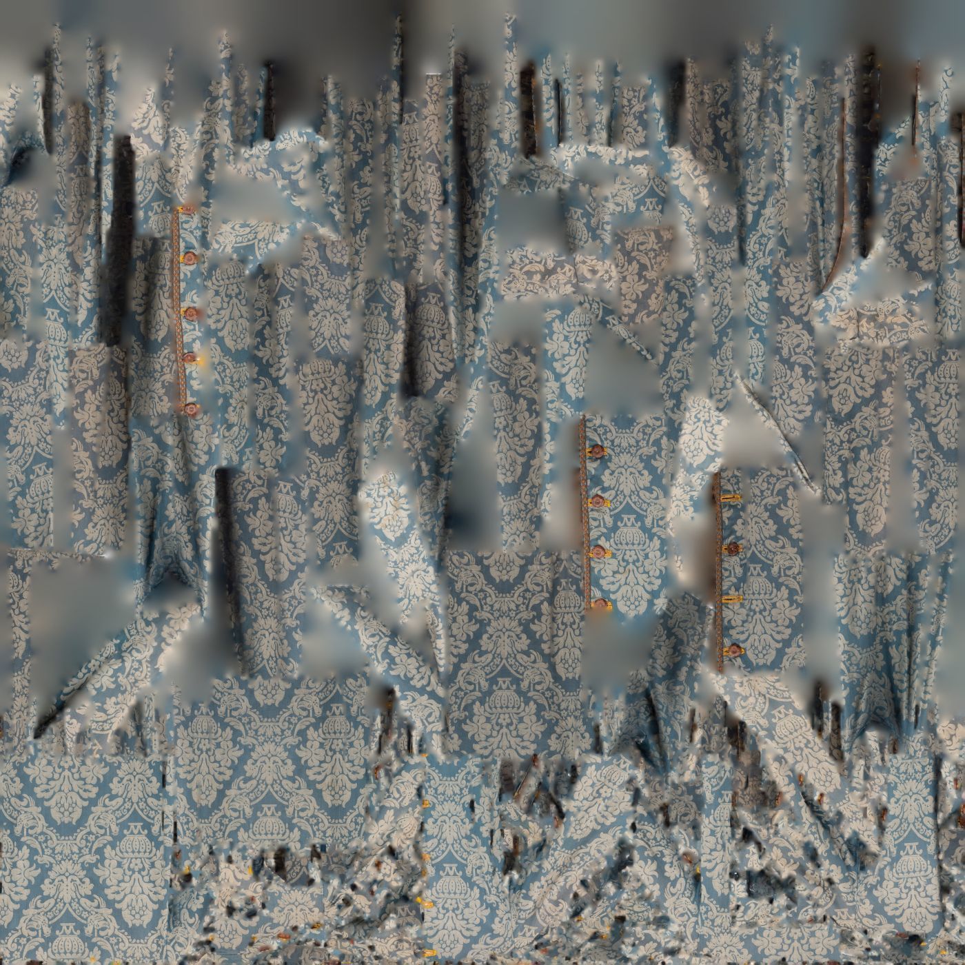 Flowerpot Robe Closed Low-poly 3D model_16