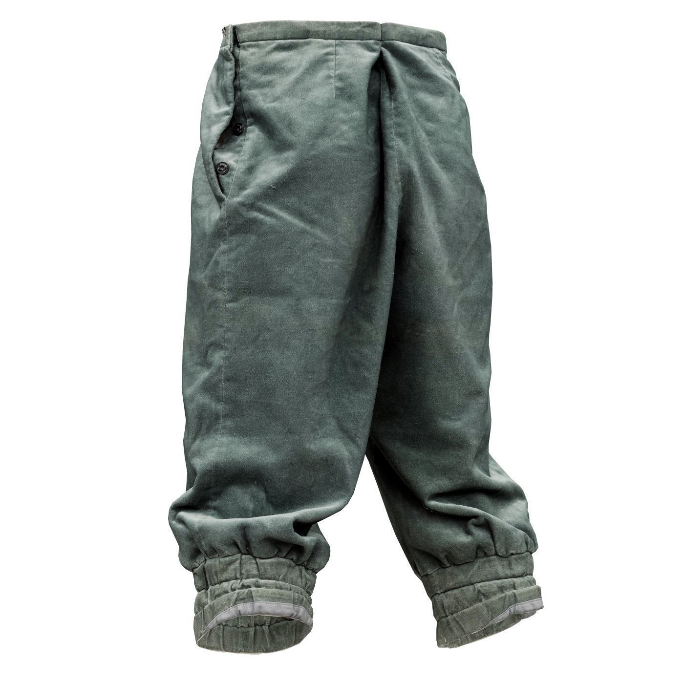 Flower Trousers Low-poly 3D model_9