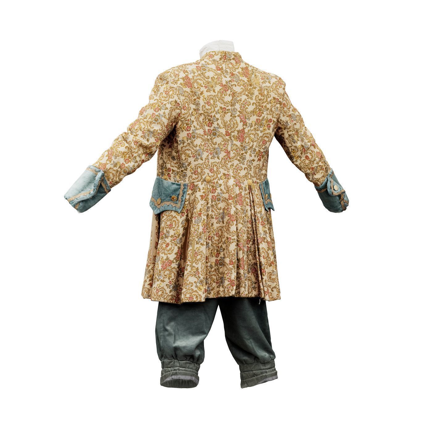 Flower Full Low-poly 3D model_9