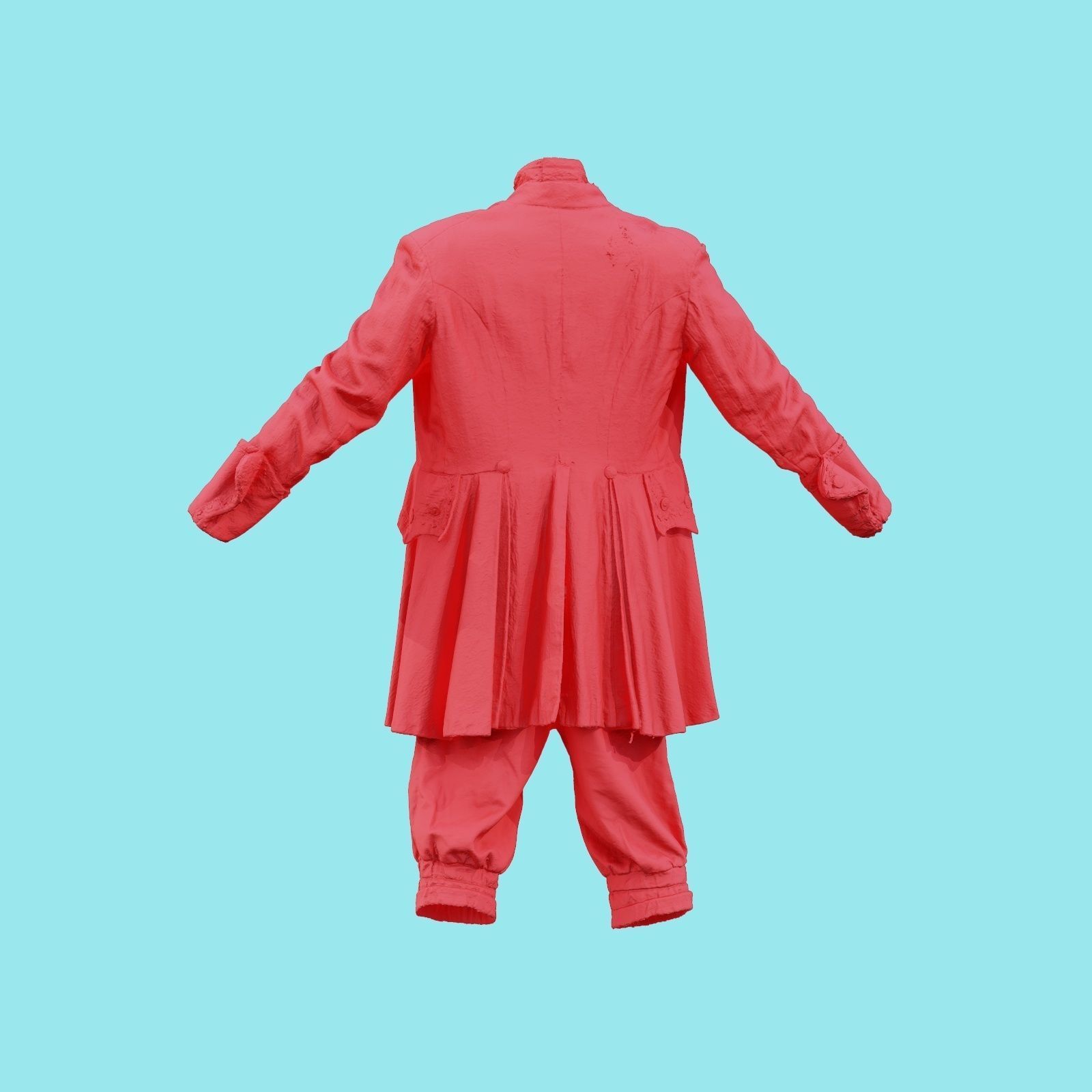 Flower Full Low-poly 3D model_18