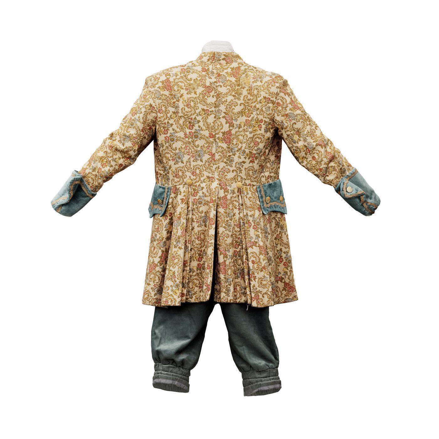 Flower Full Low-poly 3D model_8