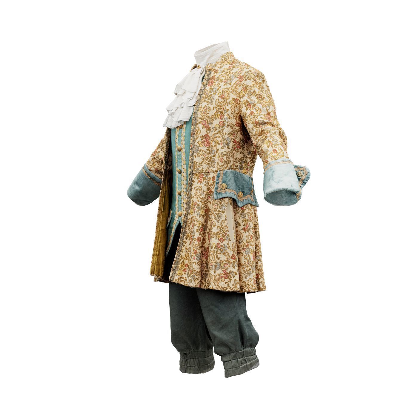 Flower Full Low-poly 3D model_12