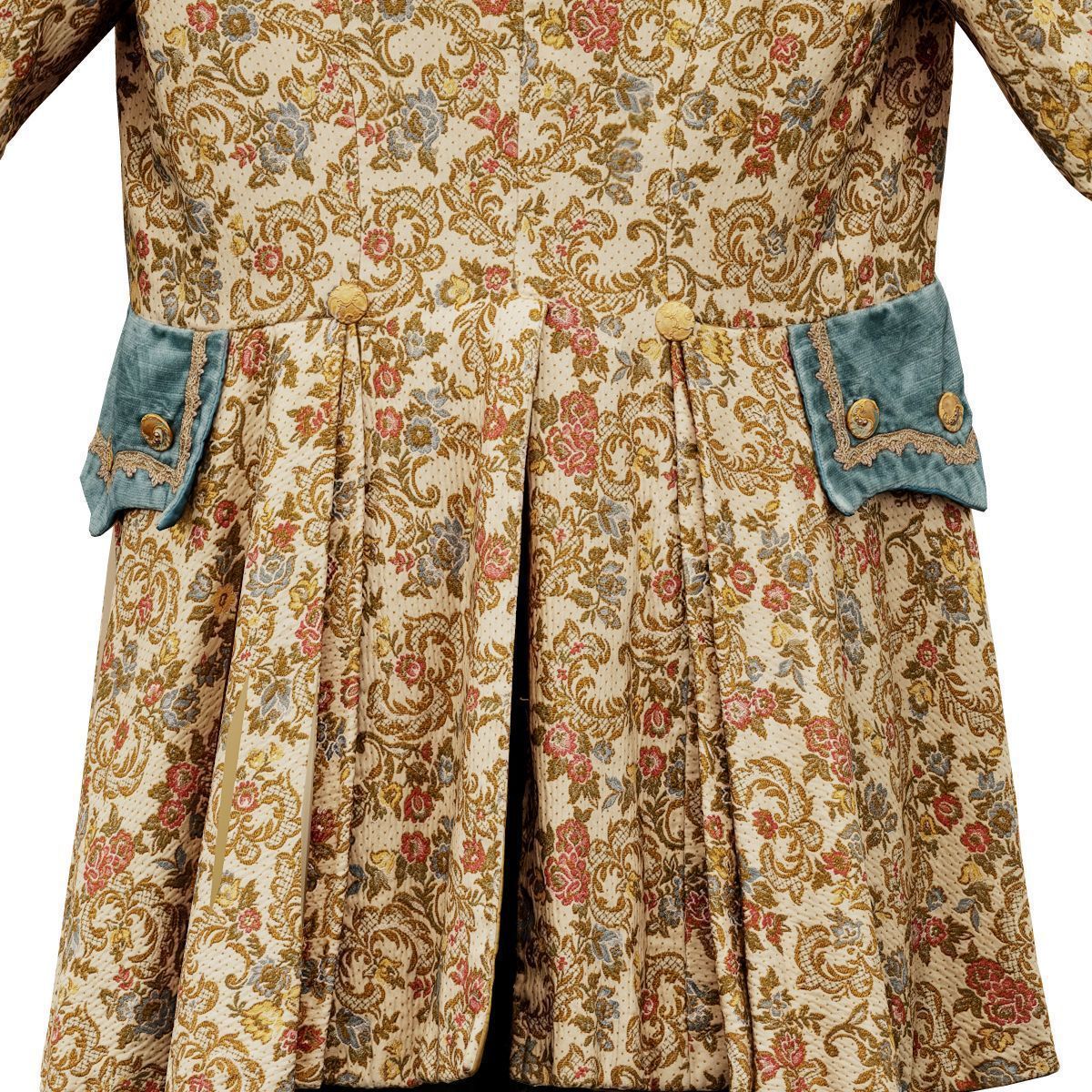 Flower Full Low-poly 3D model_17