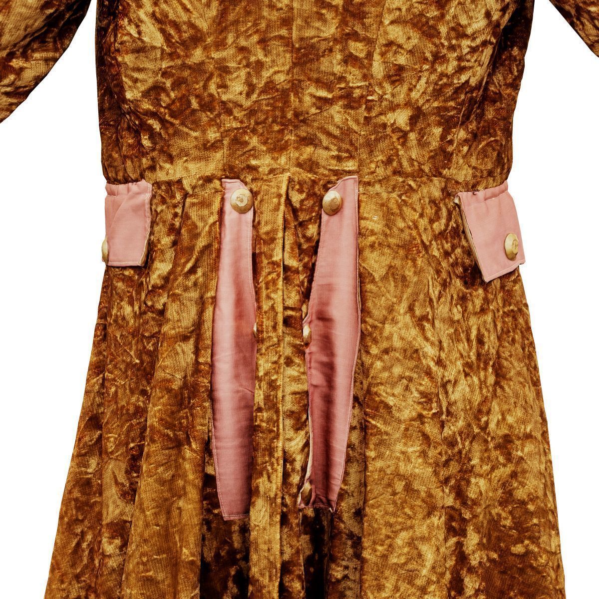 Felt Coat Low-poly 3D model_17