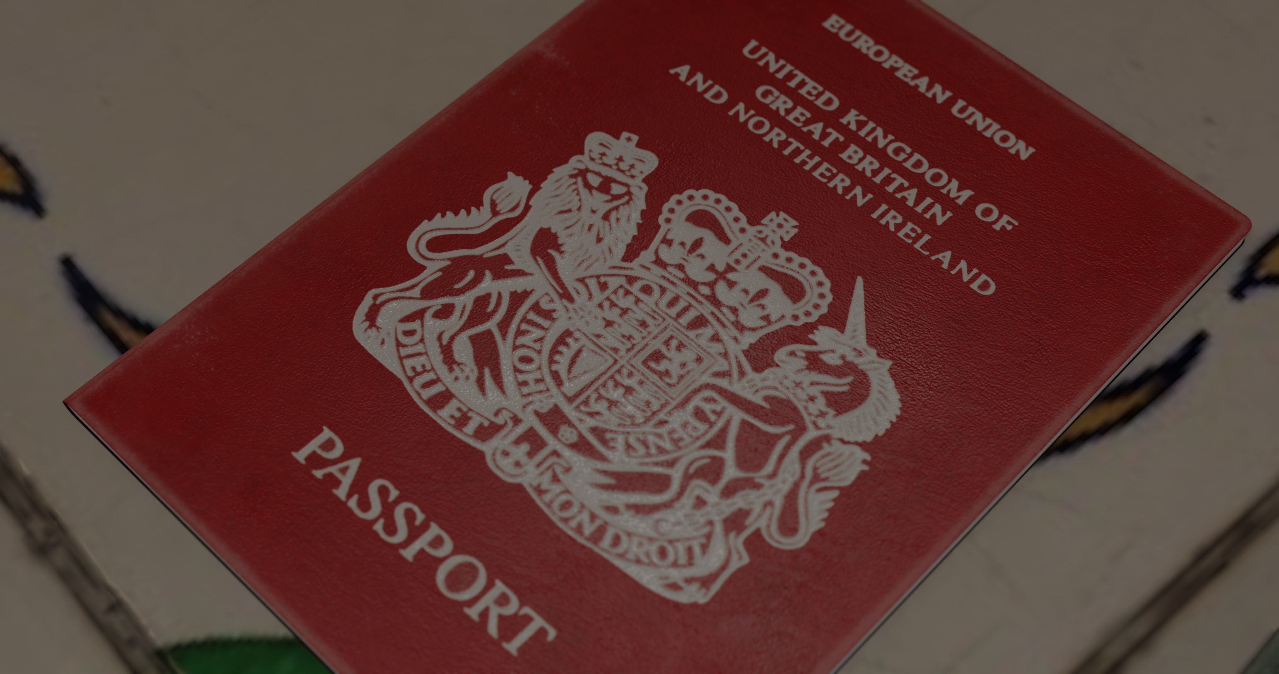 passport id pack of different countries Low-poly 3D model_12