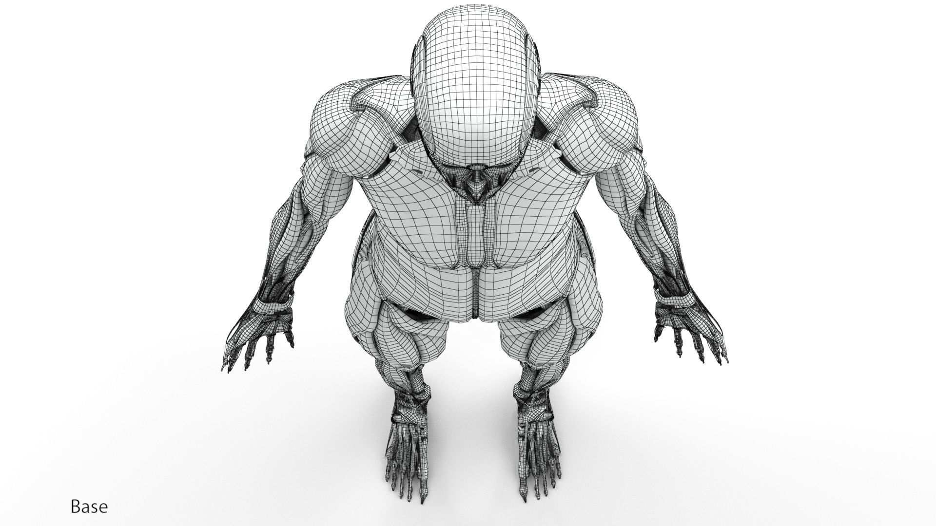 Human Musculoskeletal System 3D model_23