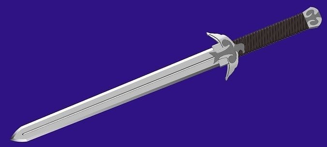 The Suicide Squad - Peacemaker sword 3D print model