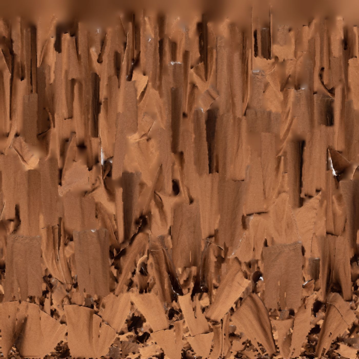 Druid Hooded Low-poly 3D model_16