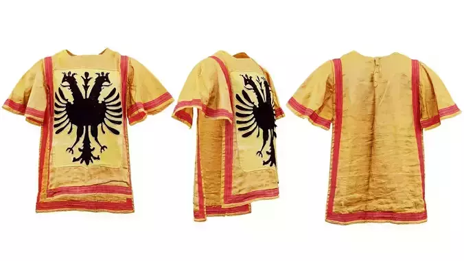 Dragon Shirt Low-poly 3D model