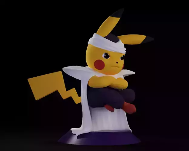 Pikachu cosplay Piccolo