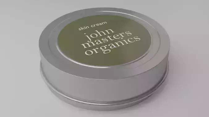 cosmetic care container 3D model 