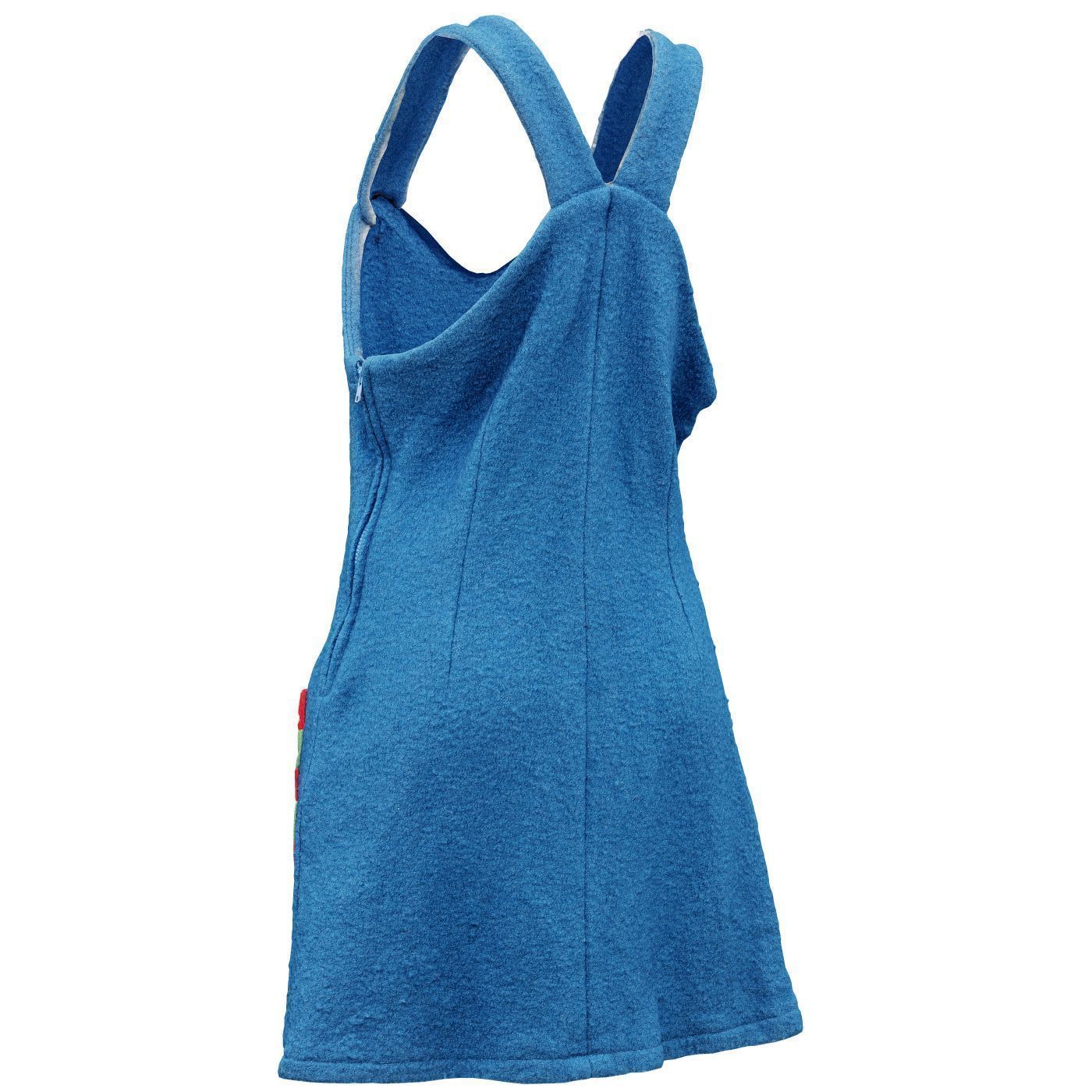 Cute Outfit A Dress Low-poly 3D model_9