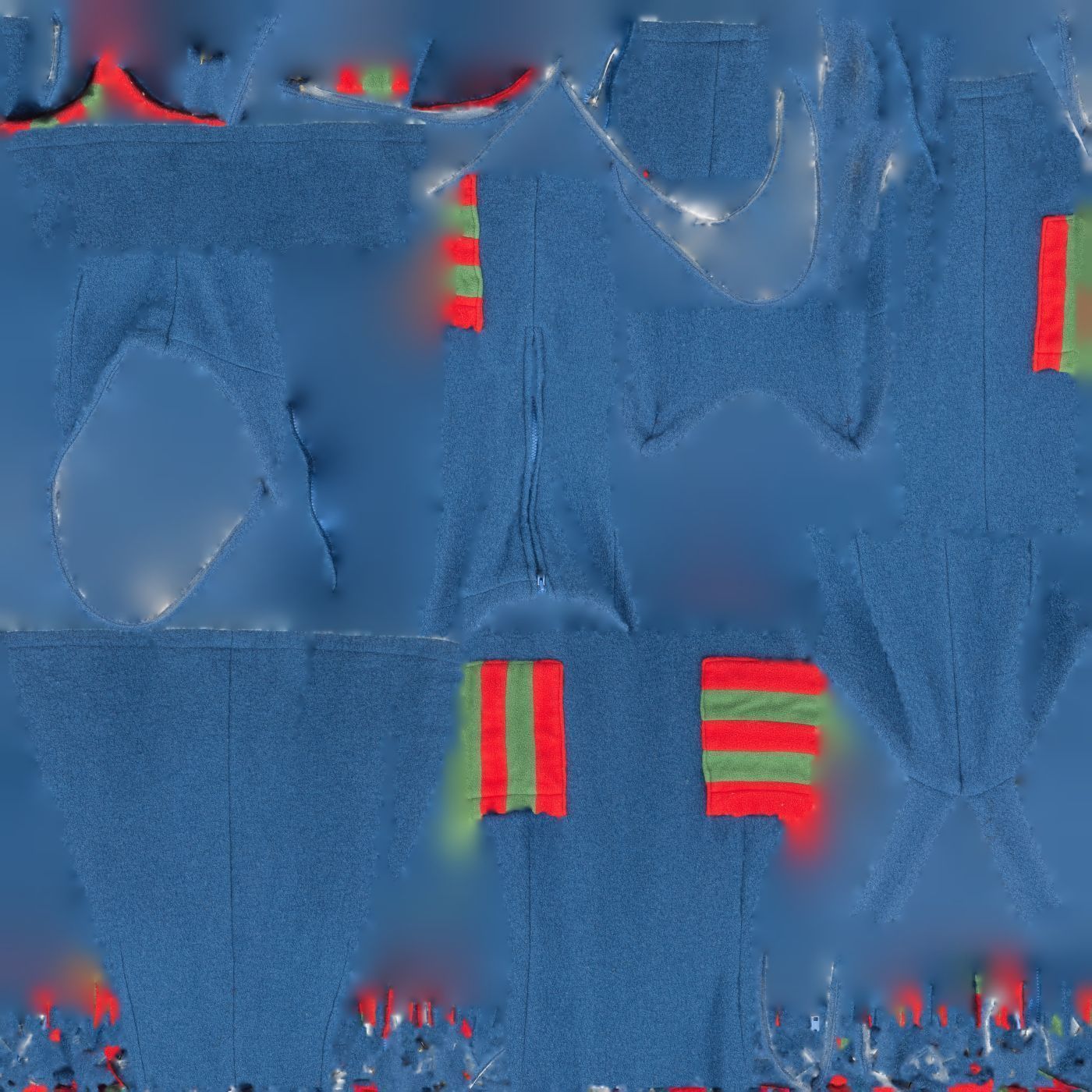 Cute Outfit A Dress Low-poly 3D model_16