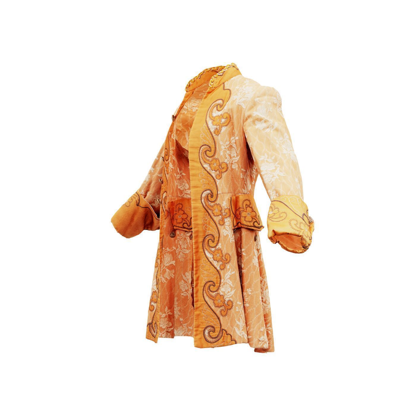 Curl Jacket Low-poly 3D model_12