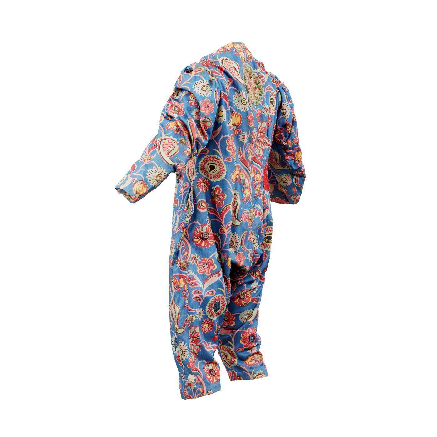 Clown Suit B Low-poly 3D model_10