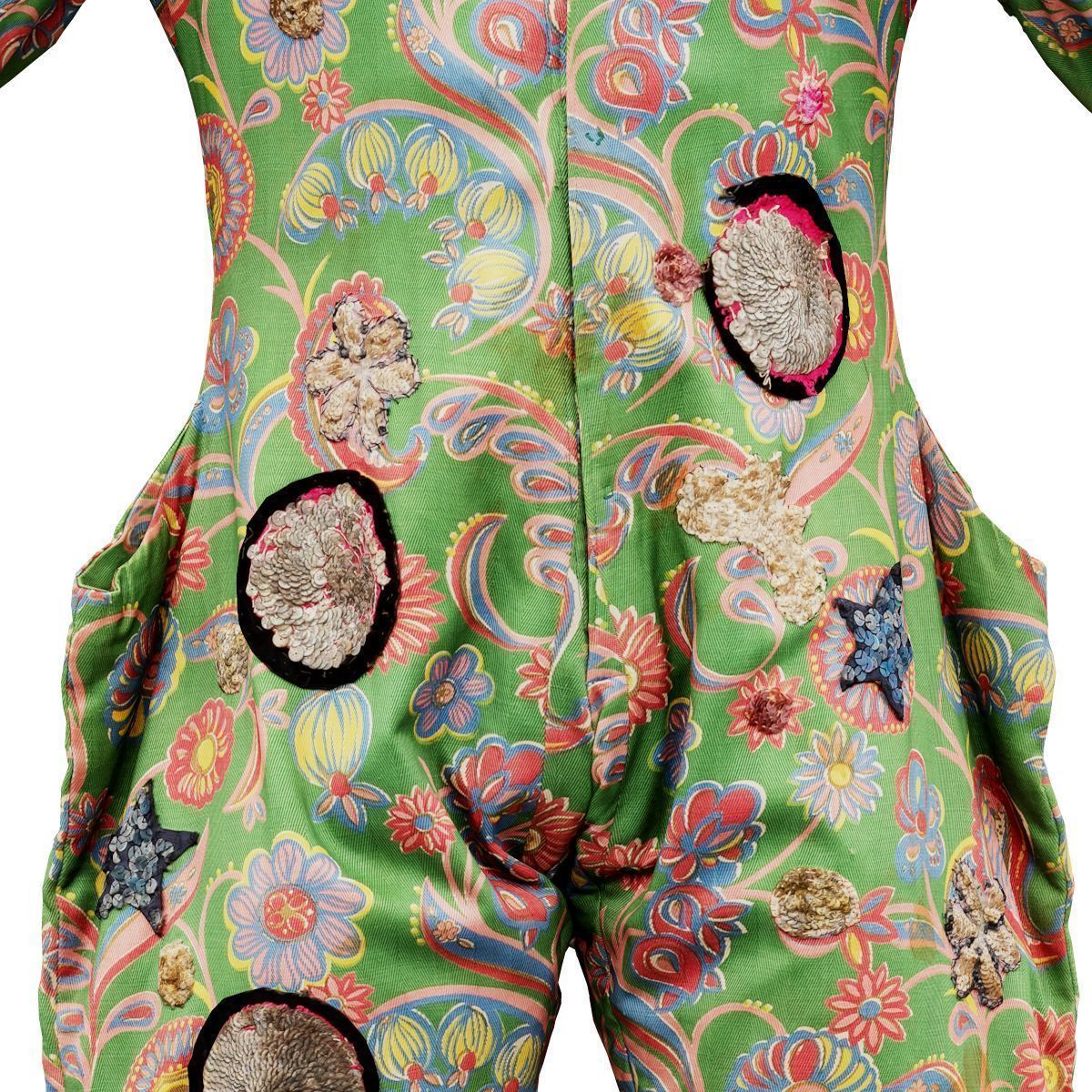 Clown Suit A Low-poly 3D model_1