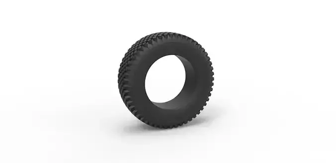 Offroad tire 26 Scale 1 to 10