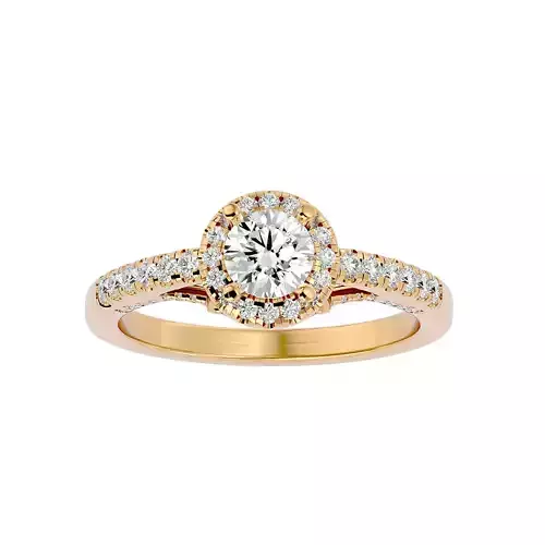 Solitaire ring model
