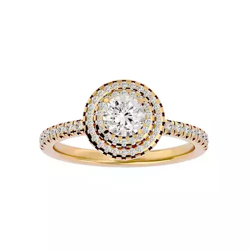 Solitaire ring model