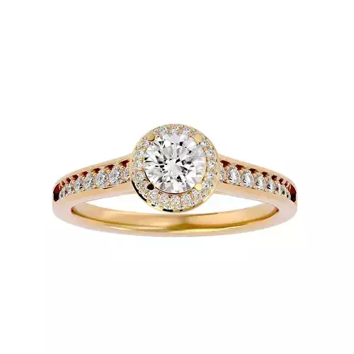 Solitaire ring model