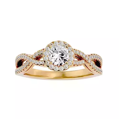 Solitaire ring model