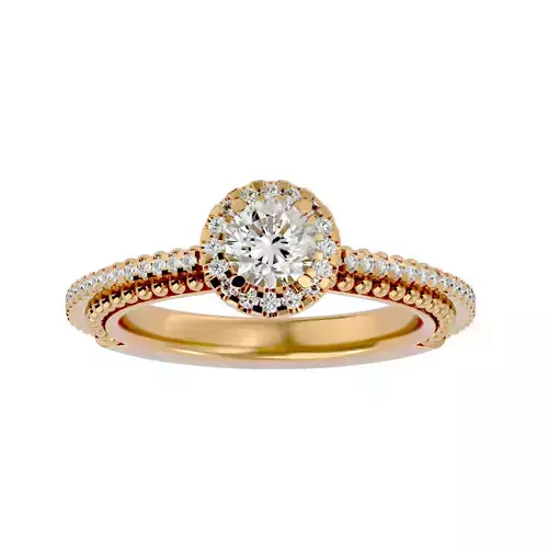 Solitaire ring model