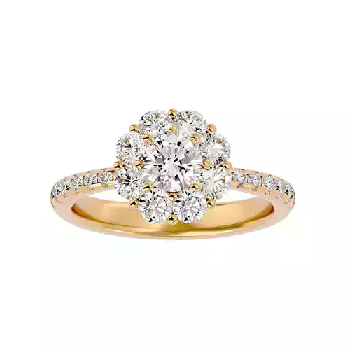 Solitaire ring model