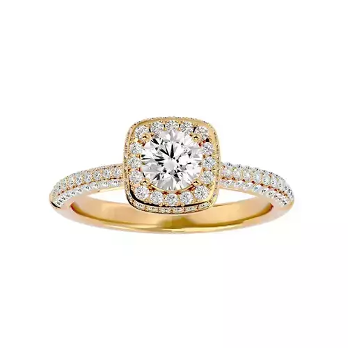 Solitaire ring model