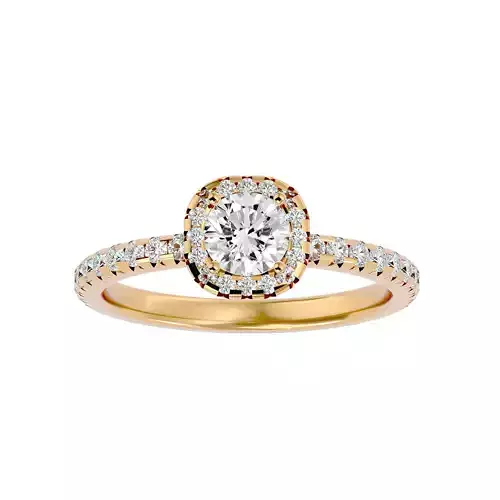 Solitaire ring model
