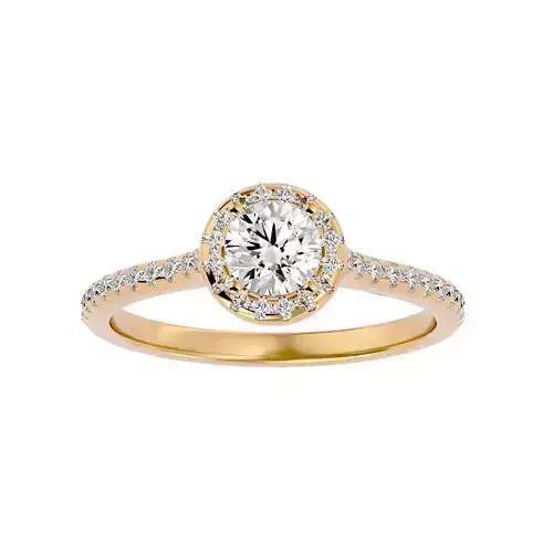 Solitaire ring model