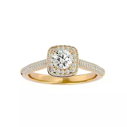 Solitaire ring model