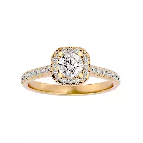 Solitaire ring model
