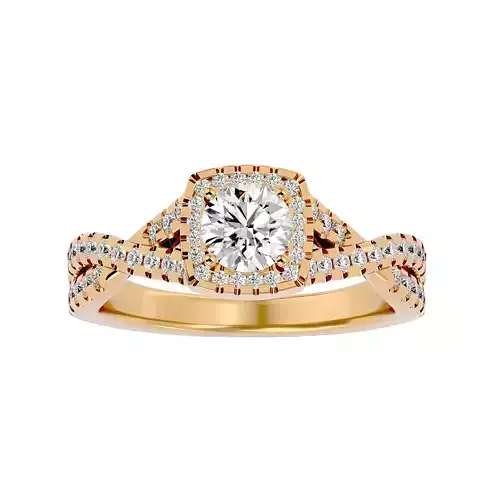 Solitaire ring model