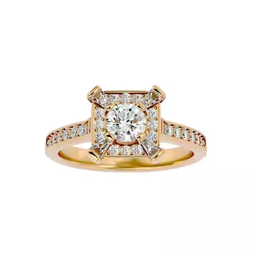 Solitaire ring model