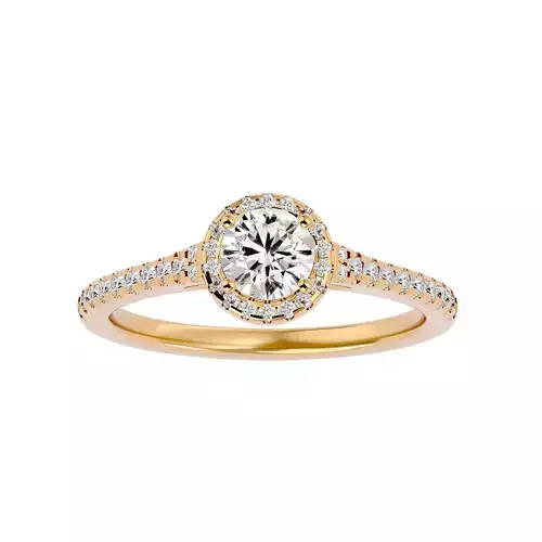Solitaire ring model