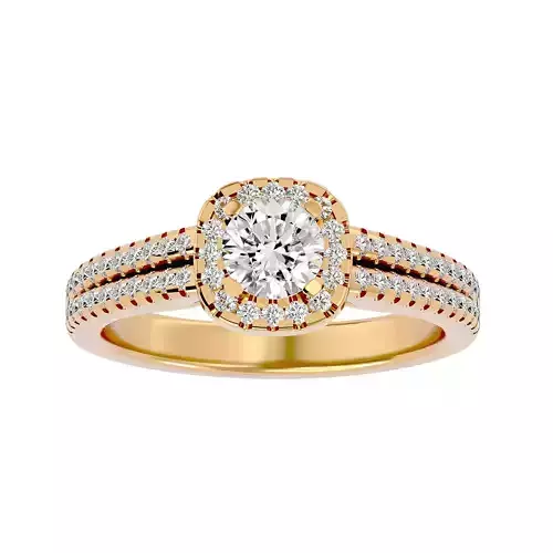 Solitaire ring model