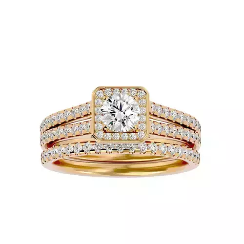 Solitaire ring model
