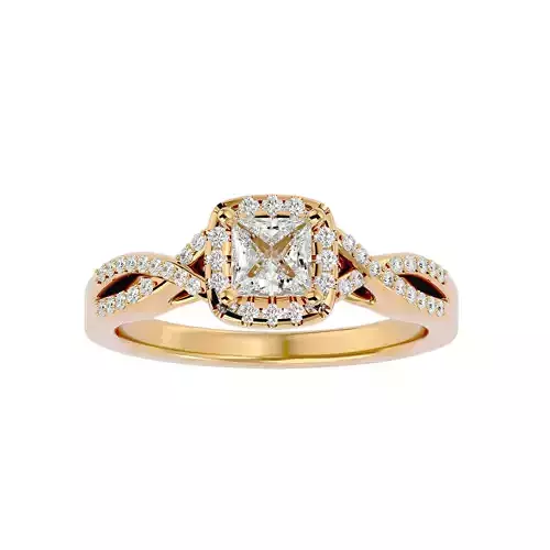 Solitaire ring model