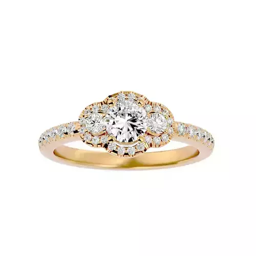 Solitaire ring model