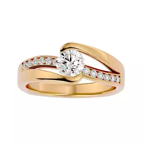 Solitaire ring model