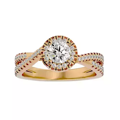 Solitaire ring model
