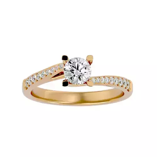 Solitaire ring model