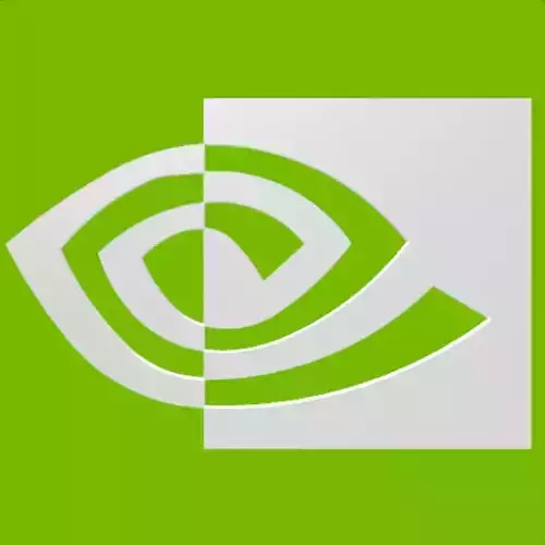 Nvidia 3d logo 3D model