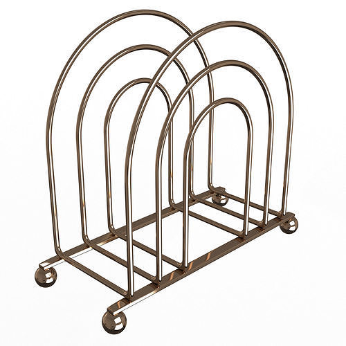 Napkin Holder 01 Low-poly 3D model