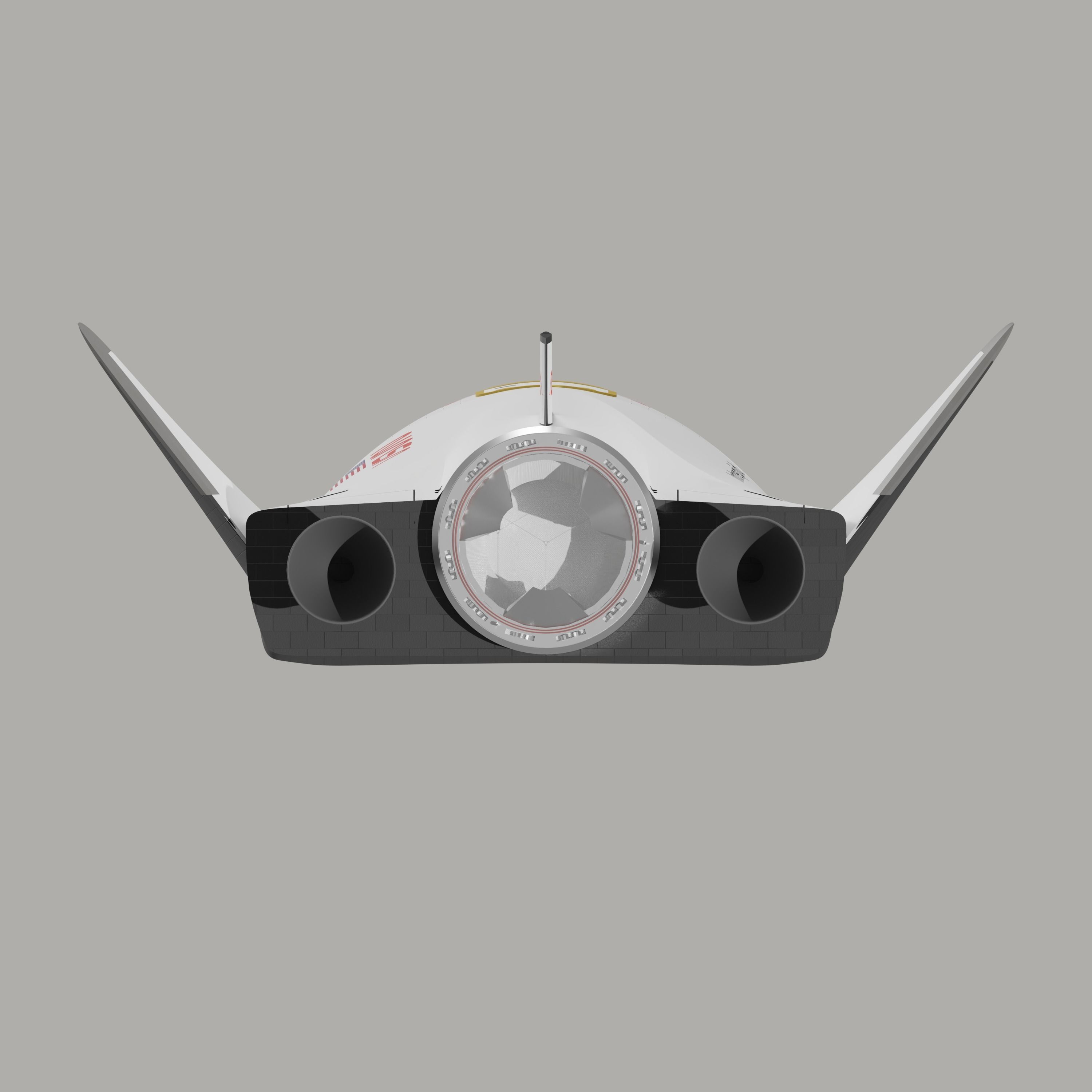 HL-20 Spaceplane 3D model_6