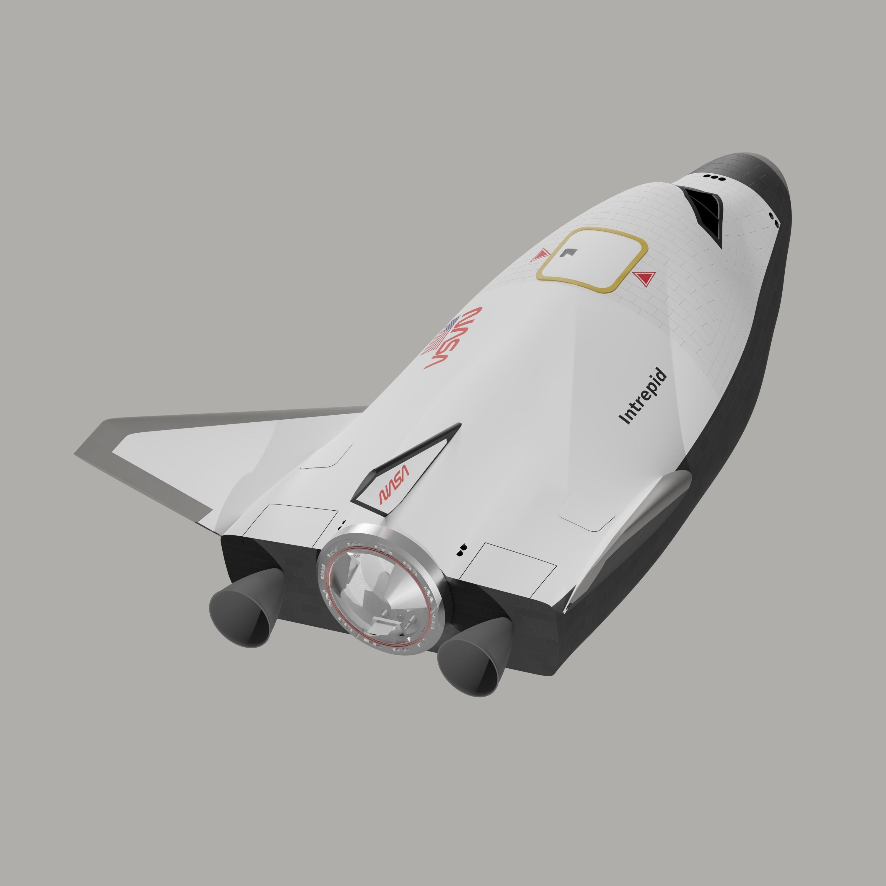 HL-20 Spaceplane 3D model_2