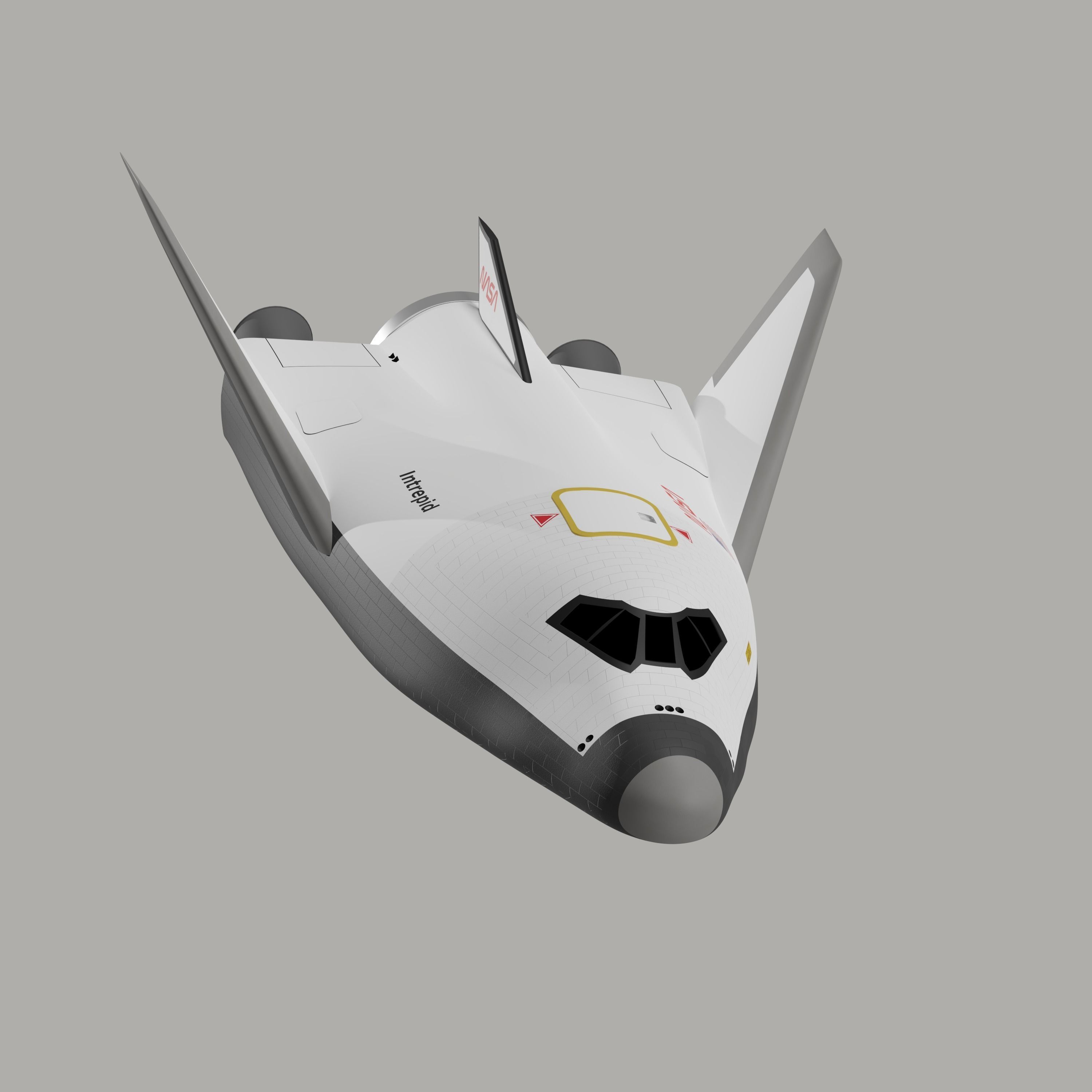 HL-20 Spaceplane 3D model_1